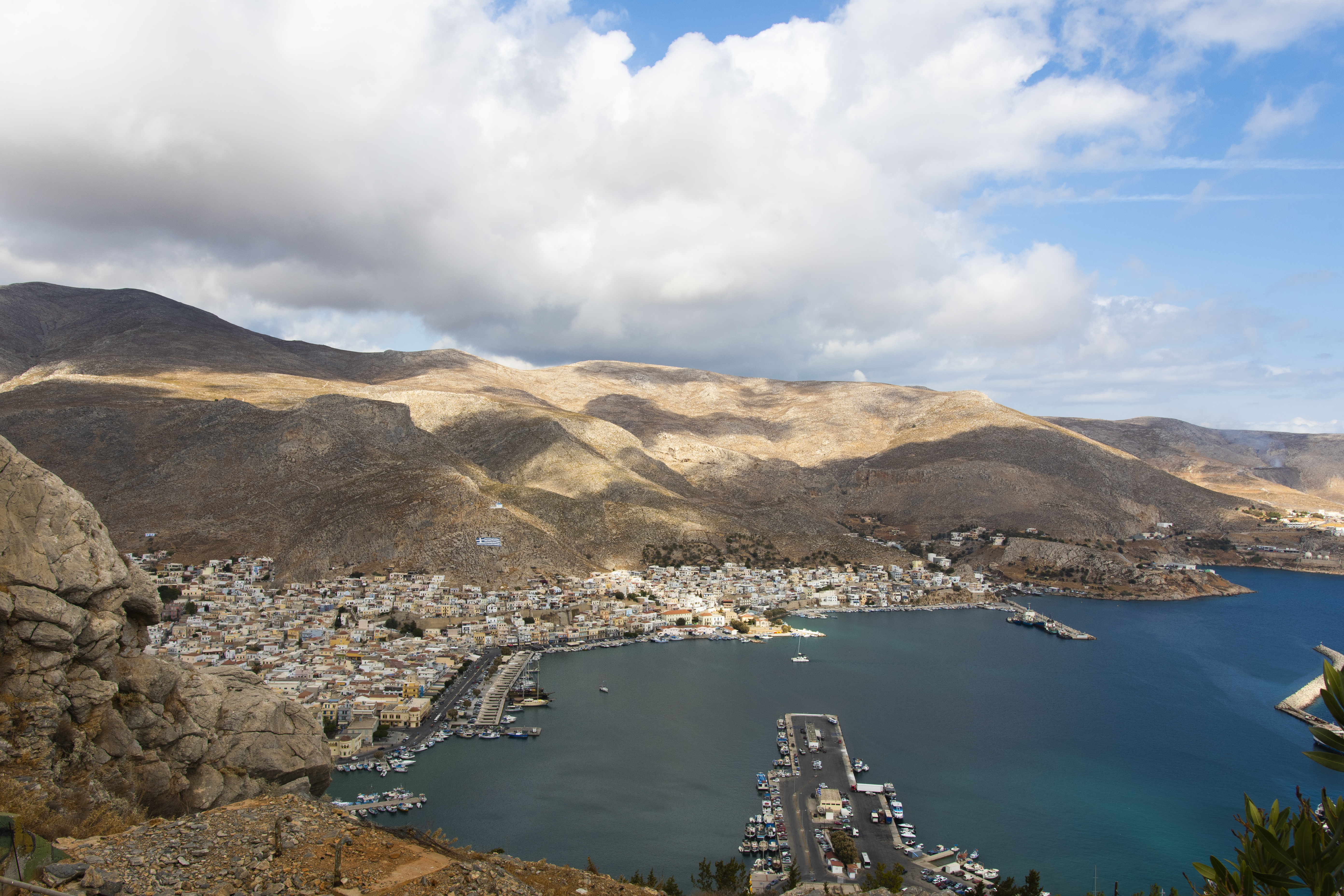 Klättring på Kalymnos